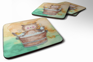 Watercolor Bird Art Foam Coaster - 638508835420