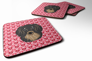 Dog Breed Dachshund Group Foam Coaster - 638508674791