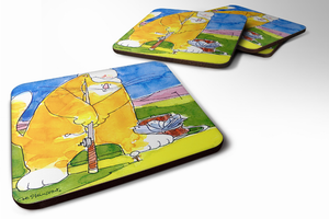 Cat and the Fish Foam Coaster - 705332151900