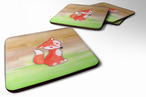 Watercolor Animal Art Foam Coaster - 638508845887