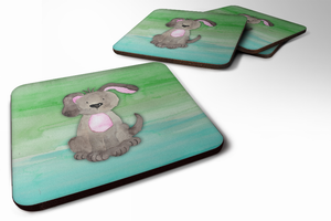 Watercolor Animal Art Foam Coaster - 638508835574