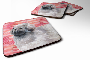 Love Design with Dog Foam Coaster Set of 4 - 652259211920