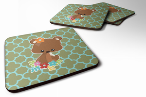 Bear Theme Foam Coaster - 638508807748