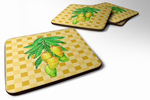 Food on Basketweave Foam Coaster - 638508825834