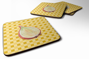 Food on Basketweave Foam Coaster - 638508825568