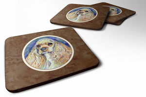 Dog Breed Spaniel Group Foam Coaster - 638508341129