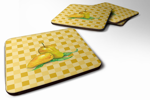 Food on Basketweave Foam Coaster - 638508825841