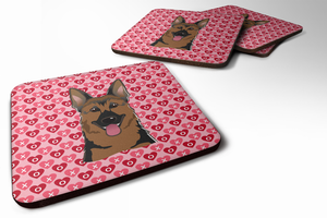 Dog Breed Themed Art Foam Coaster - 638508674777