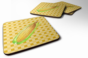 Food on Basketweave Foam Coaster - 638508825490