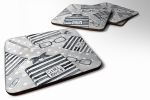 Watercolor Girl Boss Foam Coaster - 638508877215