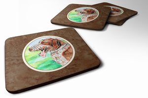 Dog Breed Themed Art Foam Coaster - 638508340801