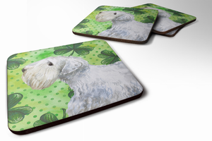 St Patrick's Design with Dog Foam Coaster Set of 4 - 652259212903