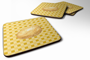 Food on Basketweave Foam Coaster - 638508825599