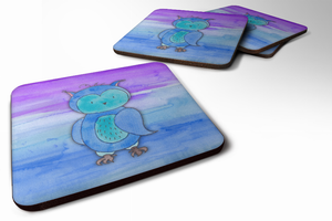 Watercolor Bird Art Foam Coaster - 638508845788