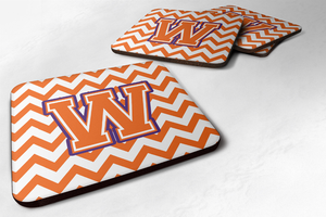 Letter Chevron Foam Coaster Set of 4 - 638508288721
