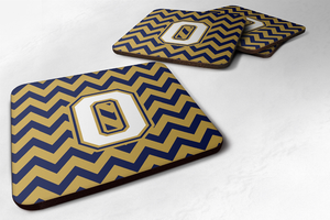 Letter Chevron Design Foam Coaster Set of 4 - 638508287342