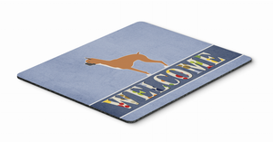 Dog Breed Welcome Mouse Pad, Hot Pad or Trivet - 638508700490