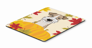 Dog Breed Thanksgiving Mouse Pad, Hot Pad or Trivet - 638508199706