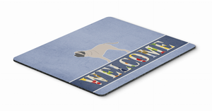 Dog Breed Welcome Mouse Pad, Hot Pad or Trivet - 638508700520