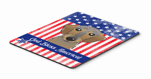 American Flag Mouse Pad, Hot Pad or Trivet - 638508200815