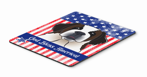 American Flag Mouse Pad, Hot Pad or Trivet - 638508200938