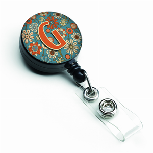 Flowers Retractable Badge Reel - 638508552464