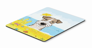 Dog Breed Summer Beach Mouse Pad, Hot Pad or Trivet - 638508200327