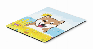 Dog Breed Summer Beach Mouse Pad, Hot Pad or Trivet - 638508200105