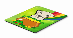 Dog Breed St. Patrick's Day Mouse Pad, Hot Pad or Trivet - 638508198839