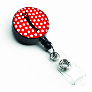 Polka Dots Retractable Badge Reel - 638508551344