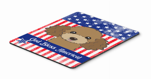 American Flag Mouse Pad, Hot Pad or Trivet - 638508201034