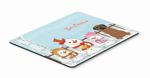 Merry Christmas Carolers Mouse Pad, Hot Pad or Trivet - 638508461827
