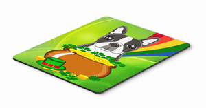 Dog Breed St. Patrick's Day Mouse Pad, Hot Pad or Trivet - 638508198648