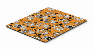 Dog Breed Day of the Dead Mouse Pad, Hot Pad or Trivet - 638508621054
