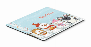 Merry Christmas Carolers Mouse Pad, Hot Pad or Trivet - 638508461797