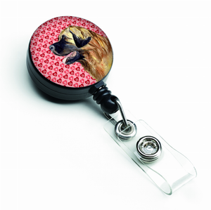 Valentine's Day Portrait Retractable Badge Reel - 705332231176