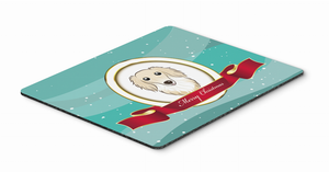 Dog Breed Merry Christmas Mouse Pad, Hot Pad or Trivet - 638508101884