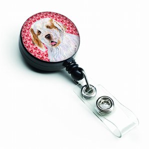 Valentine's Day Portrait Retractable Badge Reel - 705332231602