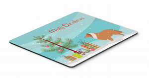 Dog Breed Merry Christmas Tree Mouse Pad, Hot Pad or Trivet - 638508475930
