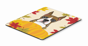 Dog Breed Thanksgiving Mouse Pad, Hot Pad or Trivet - 638508199461