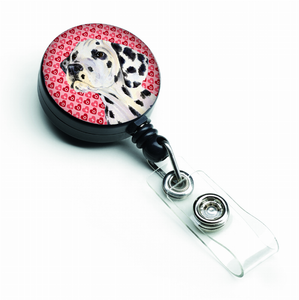 Valentine's Day Portrait Retractable Badge Reel - 705332231527