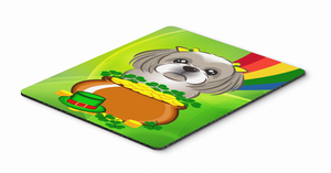 Dog Breed St. Patrick's Day Mouse Pad, Hot Pad or Trivet - 638508199119