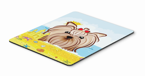 Dog Breed Summer Beach Mouse Pad, Hot Pad or Trivet - 638508199898