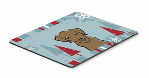 Winter Holiday Mouse Pad, Hot Pad or Trivet - 638508115751