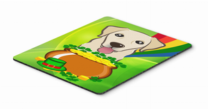 Dog Breed St. Patrick's Day Mouse Pad, Hot Pad or Trivet - 638508199133