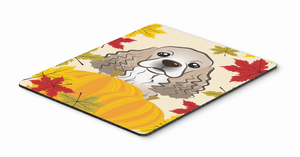 Dog Breed Thanksgiving Mouse Pad, Hot Pad or Trivet - 638508199393