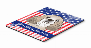 American Flag Mouse Pad, Hot Pad or Trivet - 638508200631