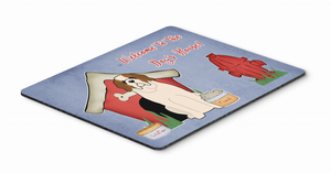 Dog House Collection Mouse Pad, Hot Pad or Trivet - 638508464842
