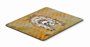 Dog Breed Day of the Dead Mouse Pad, Hot Pad or Trivet - 638508621085