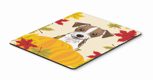 Dog Breed Thanksgiving Mouse Pad, Hot Pad or Trivet - 638508199256